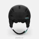 4P62R1179 Giro kadınlar ceva mips kask mat siyah krom nokta - Görsel 3