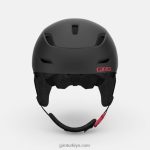 4P62R1180 Giro kadınlar ceva mips kask mat siyah kaplan zambağı - Görsel 3