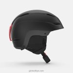 4P62R1180 Giro kadınlar ceva mips kask mat siyah kaplan zambağı - Görsel 4