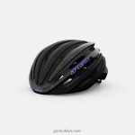 4P62R1185 Giro kadınlar kor mips kask mat siyah çiçek
