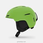 4P62R1398 Giro çocuklar mahmuz kask mat parlak yeşil