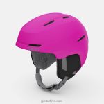 4P62R1400 Giro çocuklar mahmuz kask mat parlak pembe - Görsel 2