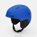 4P62R1402 Giro çocuklar mahmuz kask mat mavi - Görsel 2
