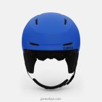 4P62R1402 Giro çocuklar mahmuz kask mat mavi - Görsel 3