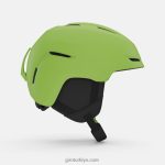 4P62R1406 Giro çocuklar mahmuz mips kask mat parlak yeşil - Görsel 4