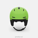 4P62R1454 Giro çocuklar neo jr. mips kask mat parlak yeşil - Görsel 3