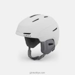 4P62R1458 Giro çocuklar neo jr. mips kask mat beyaz - Görsel 2