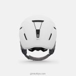4P62R1480 Giro çocuklar neo jr. kask mat beyaz - Görsel 5