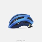 4P62R1 Giro üniseks koç küresel kask mat ano mavi - Görsel 2