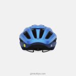 4P62R1 Giro üniseks koç küresel kask mat ano mavi - Görsel 4