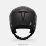 4P62R211 Giro erkekler avance küresel kask mat siyah/karbon - Görsel 5