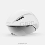 4P62R312 Giro üniseks aerohead mips kaskı mat beyaz/gümüş