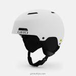 4P62R363 Giro erkekler çıkıntı mips kask mat beyaz - Görsel 2