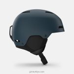 4P62R376 Giro erkekler çıkıntılı kask mat liman mavisi - Görsel 4