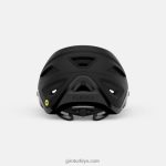 4P62R412 Giro üniseks montaro mips kask mat siyah/parlak siyah - Görsel 4