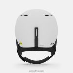 4P62R431 Giro erkekler ortaya çıkan küresel kask mat beyaz - Görsel 5