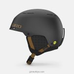 4P62R432 Giro erkekler ortaya çıkan küresel kask metalik kömür/tan