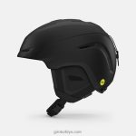 4P62R50 Giro erkekler neo mips kask mat siyah