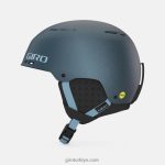 4P62R54 Giro erkekler ortaya çıkan küresel kask mat ano liman mavisi