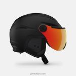 4P62R56 Giro erkekler vue mips canlı kask mat siyah - Görsel 4