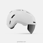 4P62R575 Giro üniseks bexley mips kask mat beyaz - Görsel 3