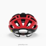 4P62R636 Giro üniseks agilis mips kask mat siyah/parlak kırmızı - Görsel 4