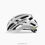4P62R638 Giro üniseks agilis mips kask mat beyaz - Görsel 2