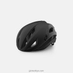 4P62R76 Giro üniseks tutulma küresel kask mat siyah/parlak siyah
