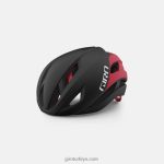 4P62R77 Giro üniseks tutulma küresel kask mat siyah/beyaz/parlak kırmızı