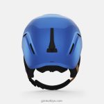 4P62R969 Giro çocuklar mahmuz kask mavi parçalanmış yeti - Görsel 5