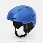 4P62R971 Giro çocuklar mahmuz mips kask mavi parçalanmış yeti - Görsel 2