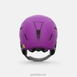 4P62R992 Giro çocuklar neo jr. mips kask mat dut - Görsel 5