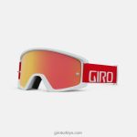 4P62R996 Giro üniseks tazz mtb gözlüğü kırpılmış kırmızı